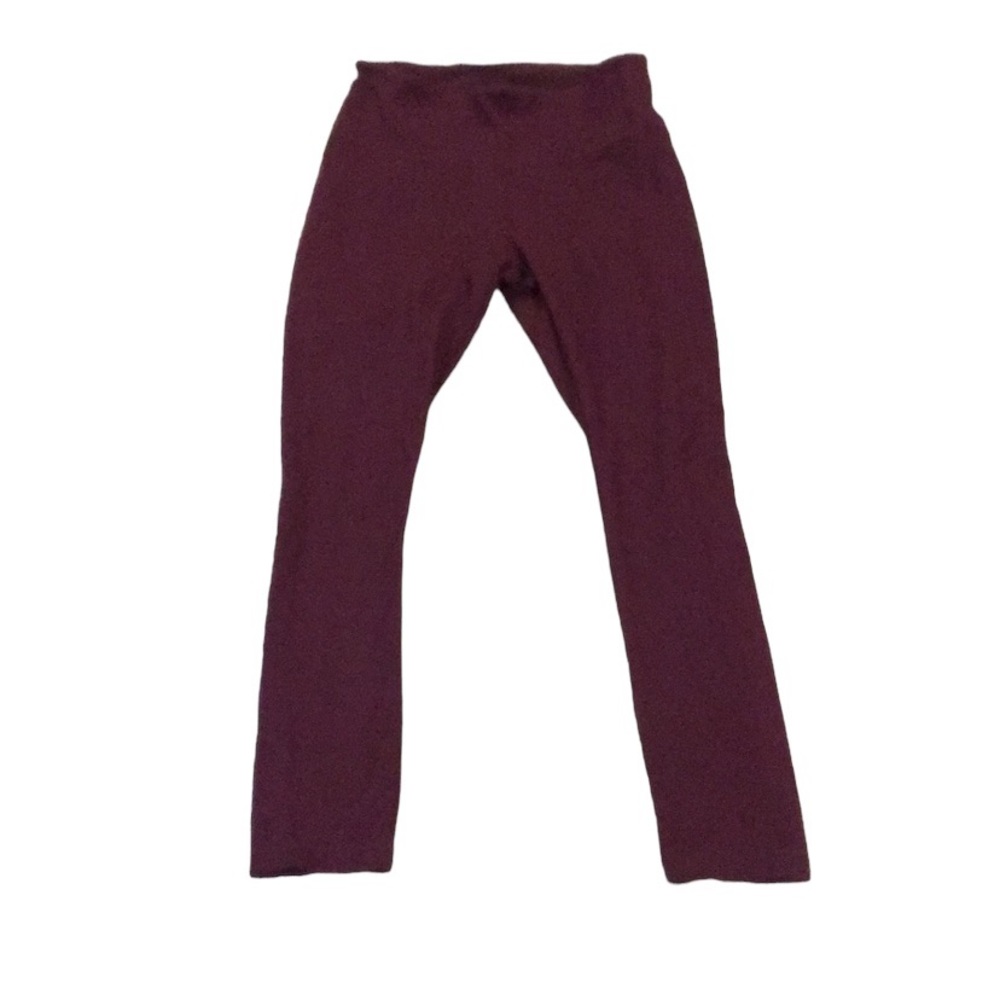 White House Black Market Burgundy Leggings